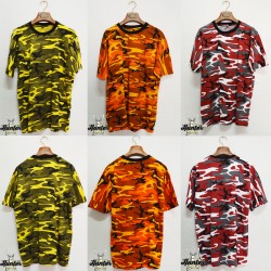 T-Shirt Militare Camouflage Colors