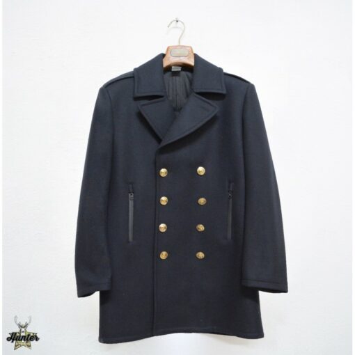 Cappotto Pea Coat Marina Militare Doppio Petto